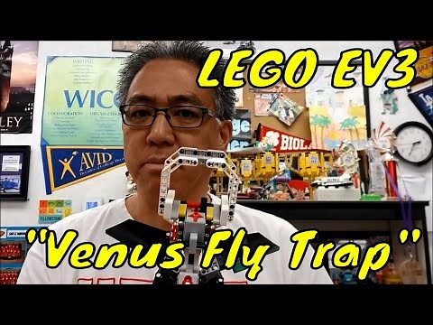 The LEGO Mindstorms EV3 "Flower or Venus Fly Trap" Building Instructions/Program