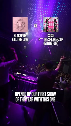 IZNYRS on Instagram: "opened our first show of the year with this one blackpink vs isoxo 🎥 @jonjon43_"