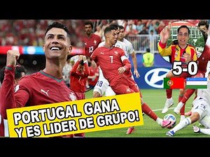 🔴 Portugal thrashes Uzbekistan 5-0 with a Cristiano Ronaldo brace ✅