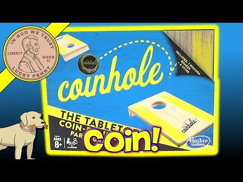 How To Play The Coin Hole Game - The Tabletop Coin-Bouncing Family Game! - Hasbro Games