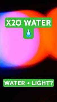 Water That Delivers LIGHT Directly Into Your Body !