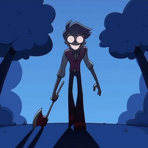 Gabriel C. Brown on Instagram: "Friday… 🪓 Our new music video (animated by the amazing @luximus_100) is the semi-cannon origin story of #Alastor and the prequel to #Insane which just hit one hundred million views on YouTube! 🤩😈 #hazbinhotel"