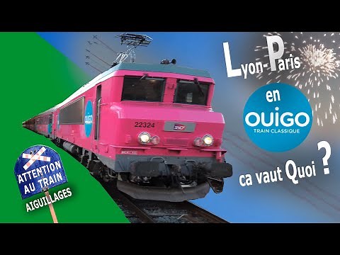 Ouigo Train Classique de Lyon à Paris, le test