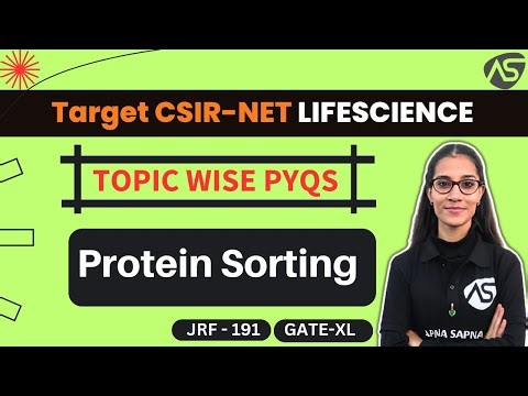 Protein Sorting/Targetting PYQS | CSIR-NET LIFESCIENCE