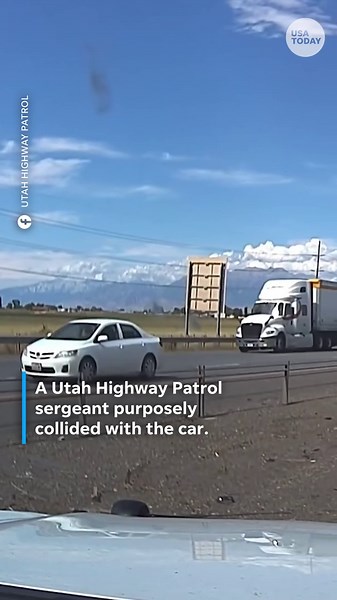 Traffic narrowly avoids wrong-way driver; see the dramatic end