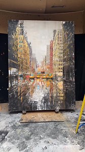 36K views · 823 reactions | You might be surprised by how this painting started - watch the process unfold in reverse  #painting #art #artist #painter #artwork #manhattan #reverse #nyc #artistsoninstagram #newyork #oilpainting #artprocess #paintingart | Paul Kenton | Facebook