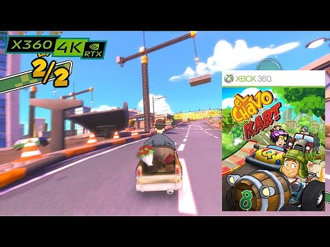 El Chavo Kart / RTX 3080 4K / XBOX 360 emulator XENIA PC