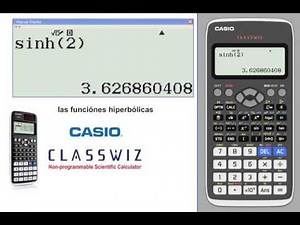 Las funciónes hiperbólicas