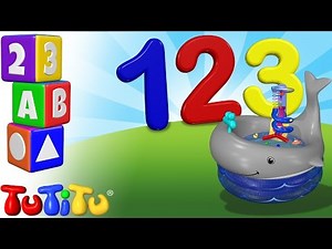 🧮Fun Toddler Numbers Learning with TuTiTu Bath Time Toys 🛩️🧮 TuTiTu Preschool and songs🎵