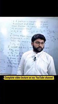 You’ll NEVER Forget SHM Phase Difference After This 😳🔥 #physics #mdcat #education #viral