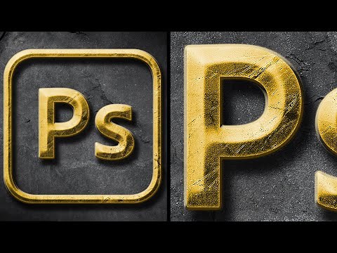 Turn your Logo into 3D Gold in Photoshop