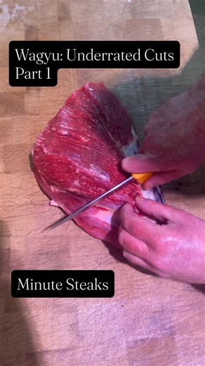 They’re called minute steaks — quick to cook, quick to disappear from the plate. But don’t let the name fool you. Each bite is packed with the depth, marbling, and richness you usually only find in the prime cuts. Our Cotswold Wagyu cross, raised just 10 miles from the farm shop, grazes on rolling pastures and grows slowly, naturally. The result? Beef that’s tender, flavorful, and full of character — a taste of the local land in every bite. Part of our Wagyu: Underrated Cuts series — small, unde