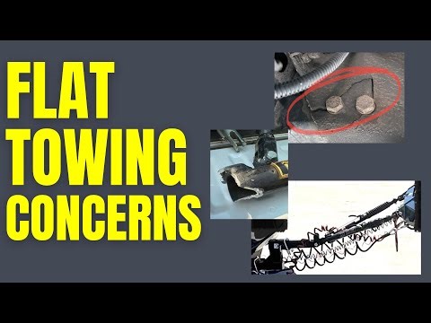 FLAT TOWING CONCERNS; Prevent Failures, Alignment issues, and Brake-aways