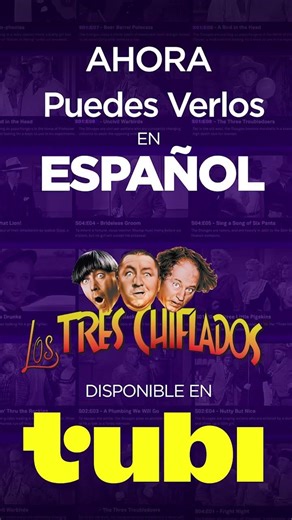 Watch The Three Stooges In Español on Tubi!