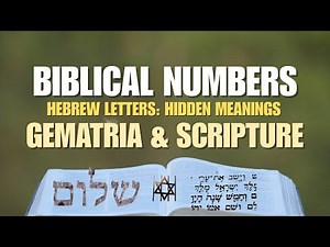Biblical Numbers & Hebrew Letters: Hidden Meanings of 5 to 10 in Gematria & Scripture #biblestudy