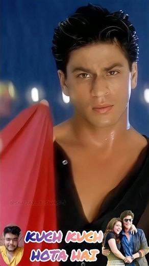 Kuch kuch hota hai 💮🤍 Shah Rukh Khan & Kajol | Alka Yagnik #kuchkuchhotahai #hindisong #short