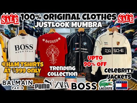 100% Original Clothes 🔥 | H&M Tshirts At ₹249 Only | Branded Shirts,Jeans| Branded Clothes in Mumbai