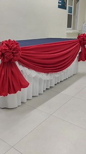 33K views · 1.5K reactions | Scallop design with flower fold design and rose pleats table skirting tutorial #flowerdesign #rosepleats #SwagDesign #ScallopDesign #tableskirtingtutorial #pleats #tablesetup #tutorial | Vins avenue | Facebook