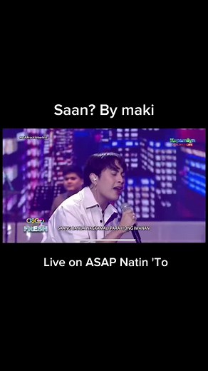 Saan Live Performance on ASAP NATIN TO!! | Music on Trend