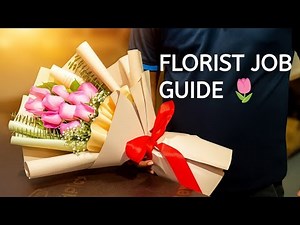 Florist Job Guide | Elegant Pink Rose Bouquet Wrapping Tutorial Step by Step