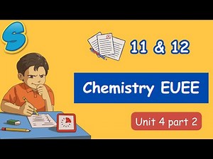 Grade 11 Chemistry Unit 4 EUEE questions! Part two!
