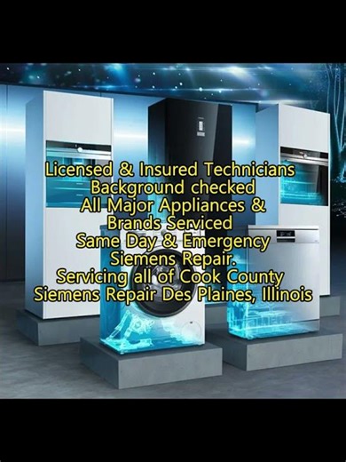 Siemens Repair Des Plaines, IL 773-739-6941