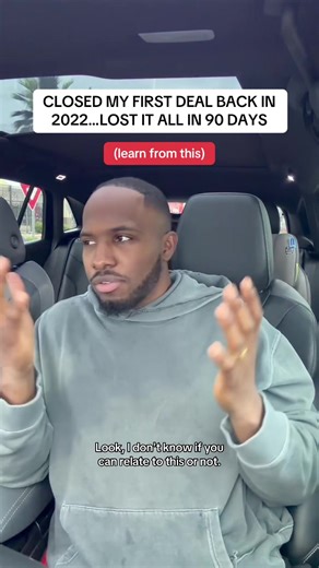 I literally made $25k then lost it all. ALL because of pride. If I could go back, I’d do it this way.. #realestateinvesting #fypシ #financialfreedom #wholesalerealestate #fyp