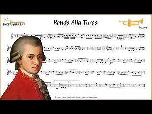 Rondo Alla Turca | Trumpet Solo with Sheet Music and Play Along (Abridged Version)