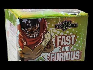 FAST AND FURIOUS 16 SHOTS - Pyro Diablo Fireworks