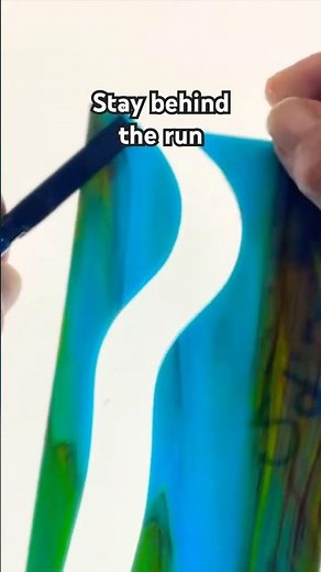 Easy Deep Inside Cut #stainedglassart