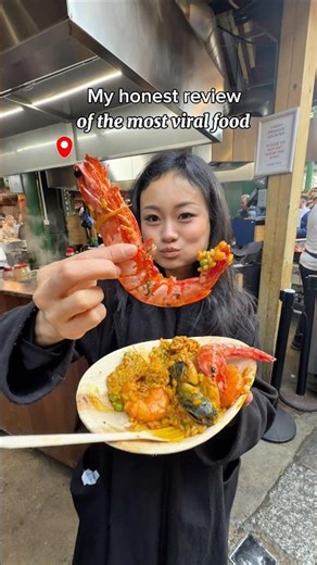 My Honest review of the most viral food at 📍Borough Market #London #streetfood #market #market