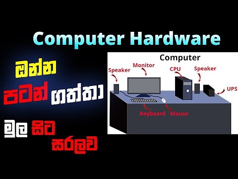 Computer Hardware course | Part 1 | Computer Hardware sinhala | Sinhala | Anytiplk