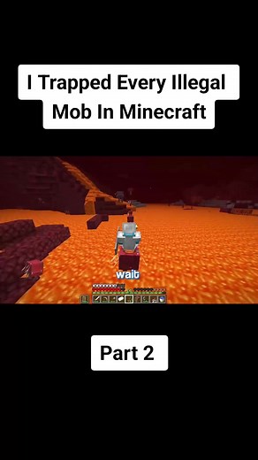 Trapping Rare Mobs in Minecraft: Striders, Illusioner, and More!