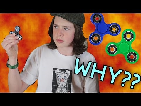 Gyroscopic Precession Explained Using Fidget Spinners!