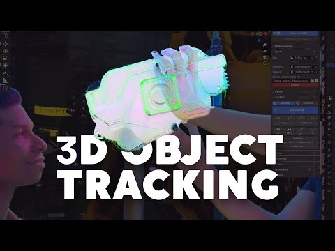Keentools to track 3D objects in a scene