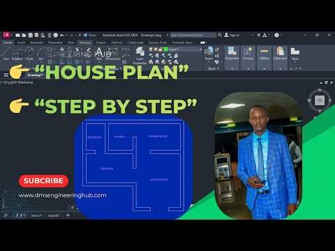 How to Draw a Simple House Plan in AutoCAD Step by Step for Beginners