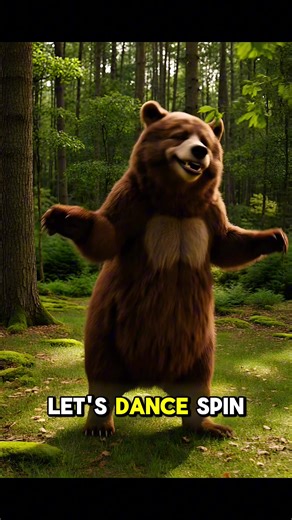 🐻💬 The bear is talking… and dancing in the forest! 😂 Funny moves, silly voice, big laughs. Welcome to Talkyverse TV — where everything talks! #T#TalkyverseT#TalkingBearD#DancingBearT#TalkingAnimalsFYP