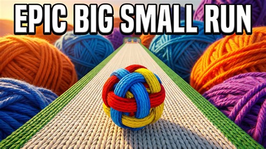 Experience the new update: Big & Small Going Balls full level speedrun