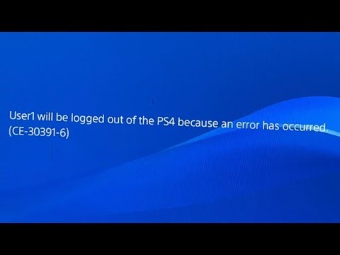 CE-30391-6 | PS4 Automatically Logging Out When Starting Games? Here’s the Fix!