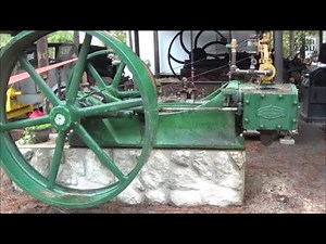 RARE 1900 TALBOTT AND SONS FIRST START/RUN STEAM ENGINE