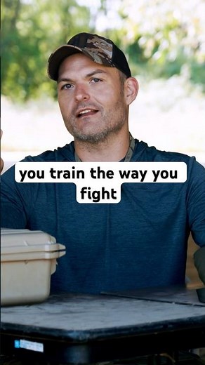 “Train how you fight” even with commo equipment.