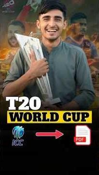 T20 Cricket World Cup 2026🏏... Secrets Of ICC