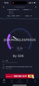 O2 4G Speeds Rothesay Street East Kilbride #ukmobilespeeds #telecom #internetspeed #5gspeeds