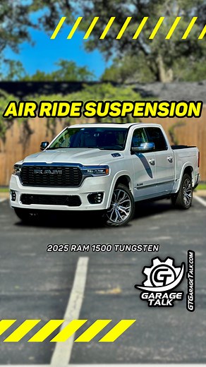 Ram Trucks has truly set the bar for luxury pickup trucks with this 2025 Ram 1500 Tungsten. One cool feature is being able to lower the vehicle right from the key fob. #GTGarageTalk #Ram #Ram1500 #Ram1500Tungsten #2025Ram #2025Ram1500 #2025Ram1500Tungsten #Truck #FuelEconomy #NewCar #CarReview #TXAutowriters | GT: Garage Talk