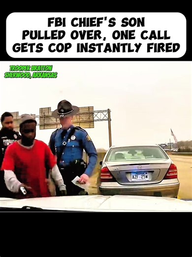 FBI CHIEF'S SON PULLED OVER, ONE CALL GETS COP INSTANTLY FIRED #unitedstates #trending #foryou #Viral #cops