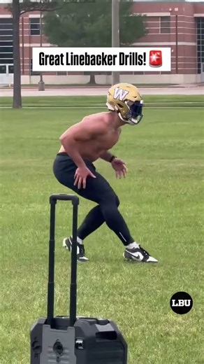 Great Linebacker Drills!!!🚨🚨🚨