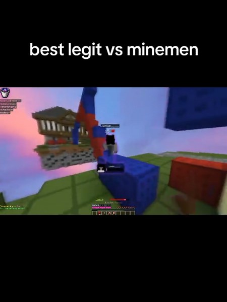 Exploring Minemen Clients in Minecraft