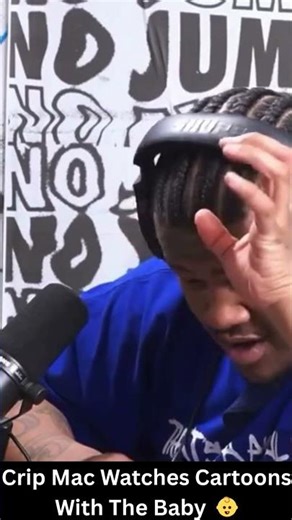 Crip Mac Watches Cartoons With The Baby