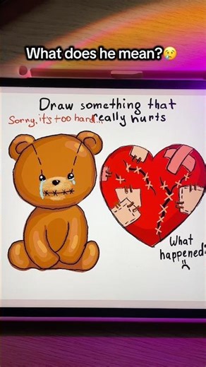 What does he mean?😢 App Artworkout #artworkout #art #drawingprocess #drawing
