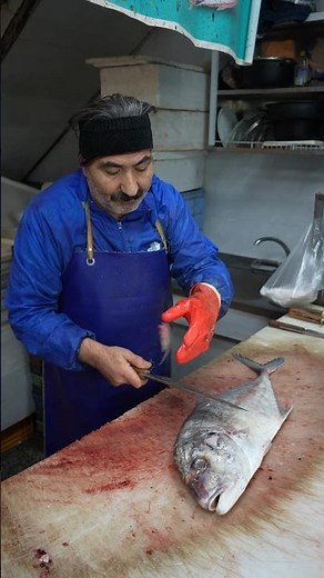 INSANE Fish Cleaning Skills at a Busy Seafood Market!